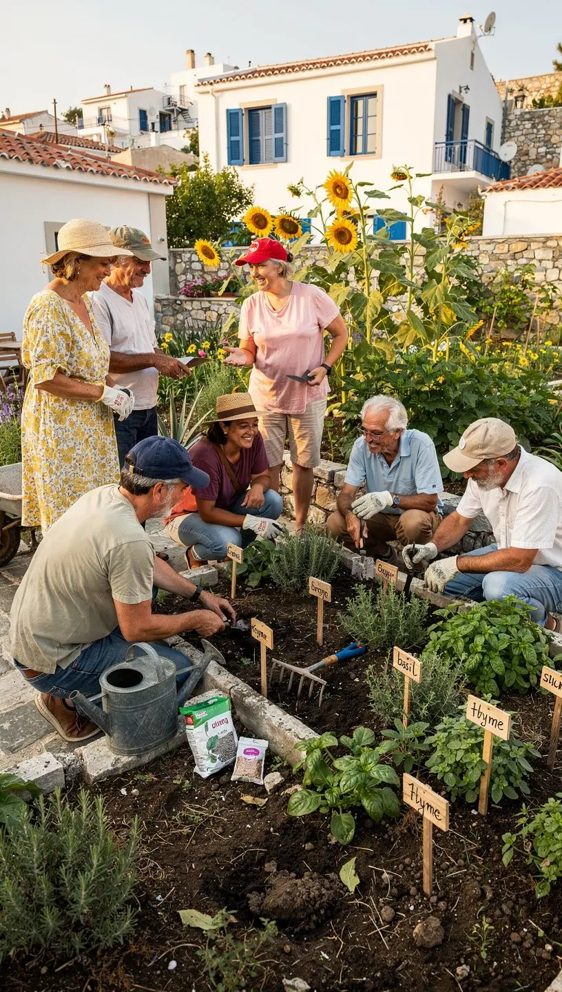 Φαγητό παρασκευασμένο με φυσικά συστατικά από τη Μεσόγειο.