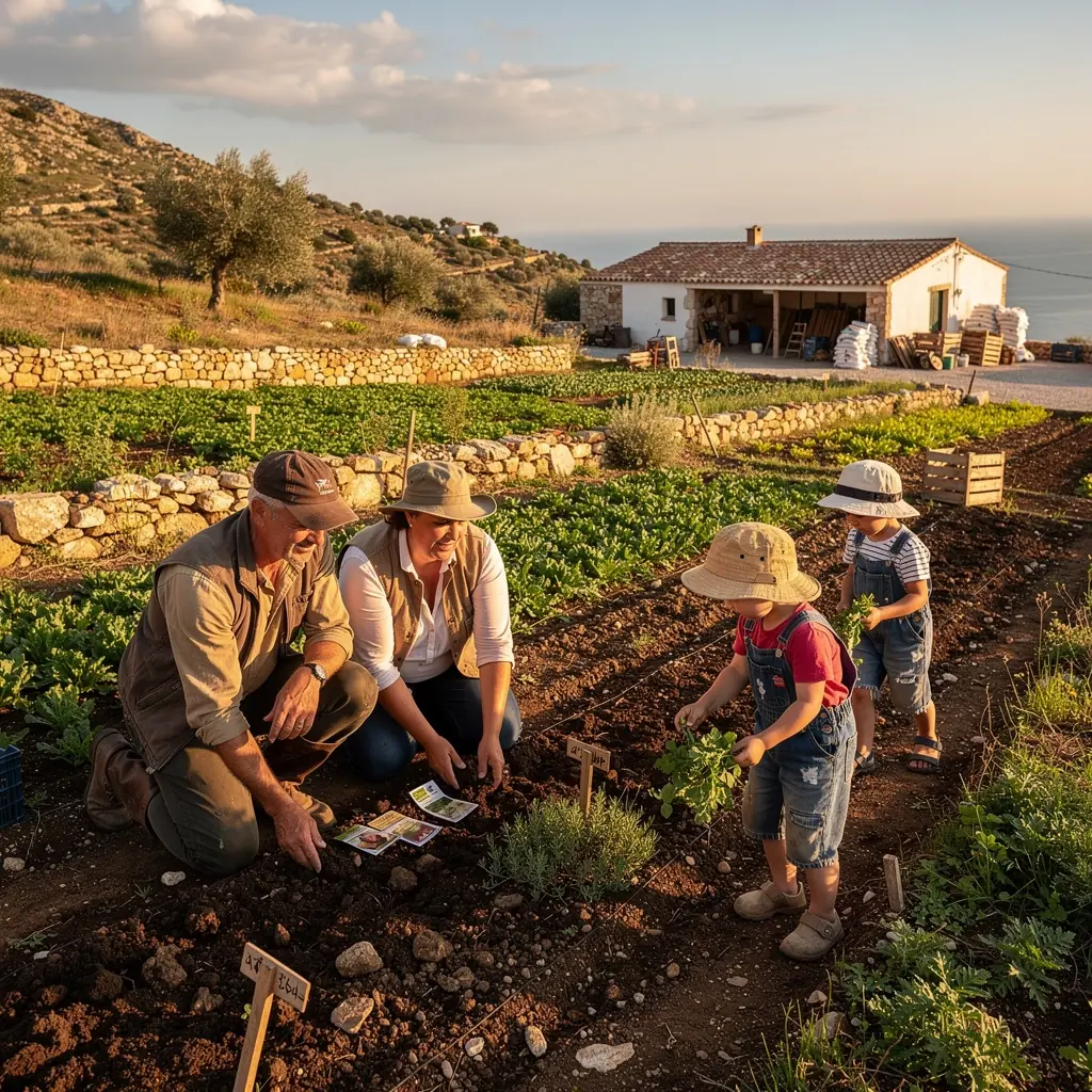 Σπόροι από την Ελλάδα σε φυσικό περιβάλλον.